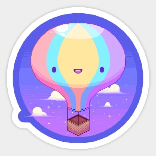 Hot Air Balloon Sticker